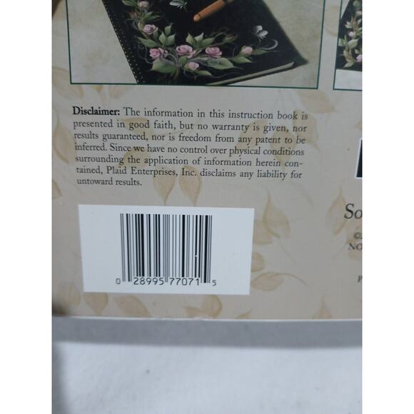 Donna Dewberry Roses Of All Kinds Book With DVD 16 Projects Plaid 9836 - Picture 5 of 8